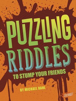 cover image of Puzzling Riddles to Stump Your Friends